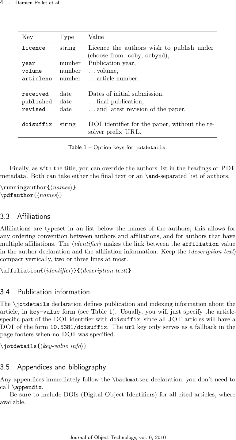 Page 4 of 8 - Typesetting Guidelines For JOT Jot-manual