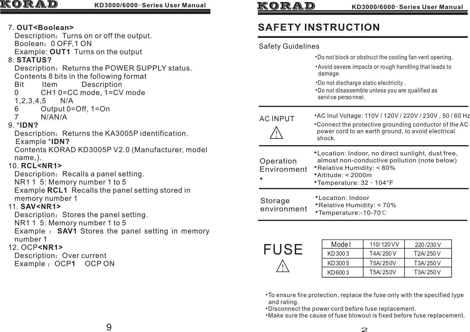 Page 3 of 6 - KD3000PV3.0 Kd3005p-user-manual