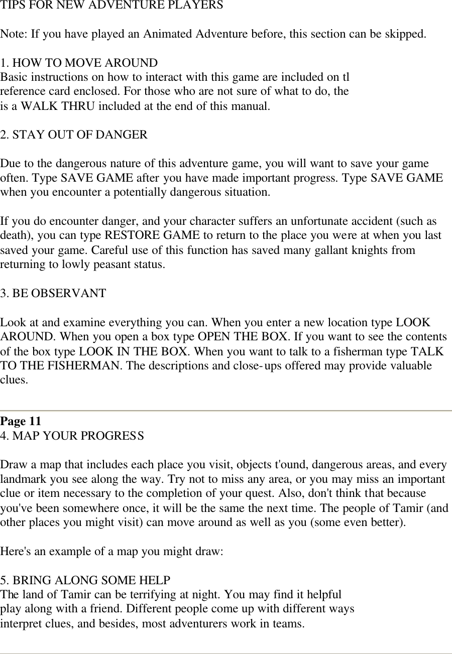 Page 4 of 8 - King's Quest 4 - Manual Kings Iv Guide