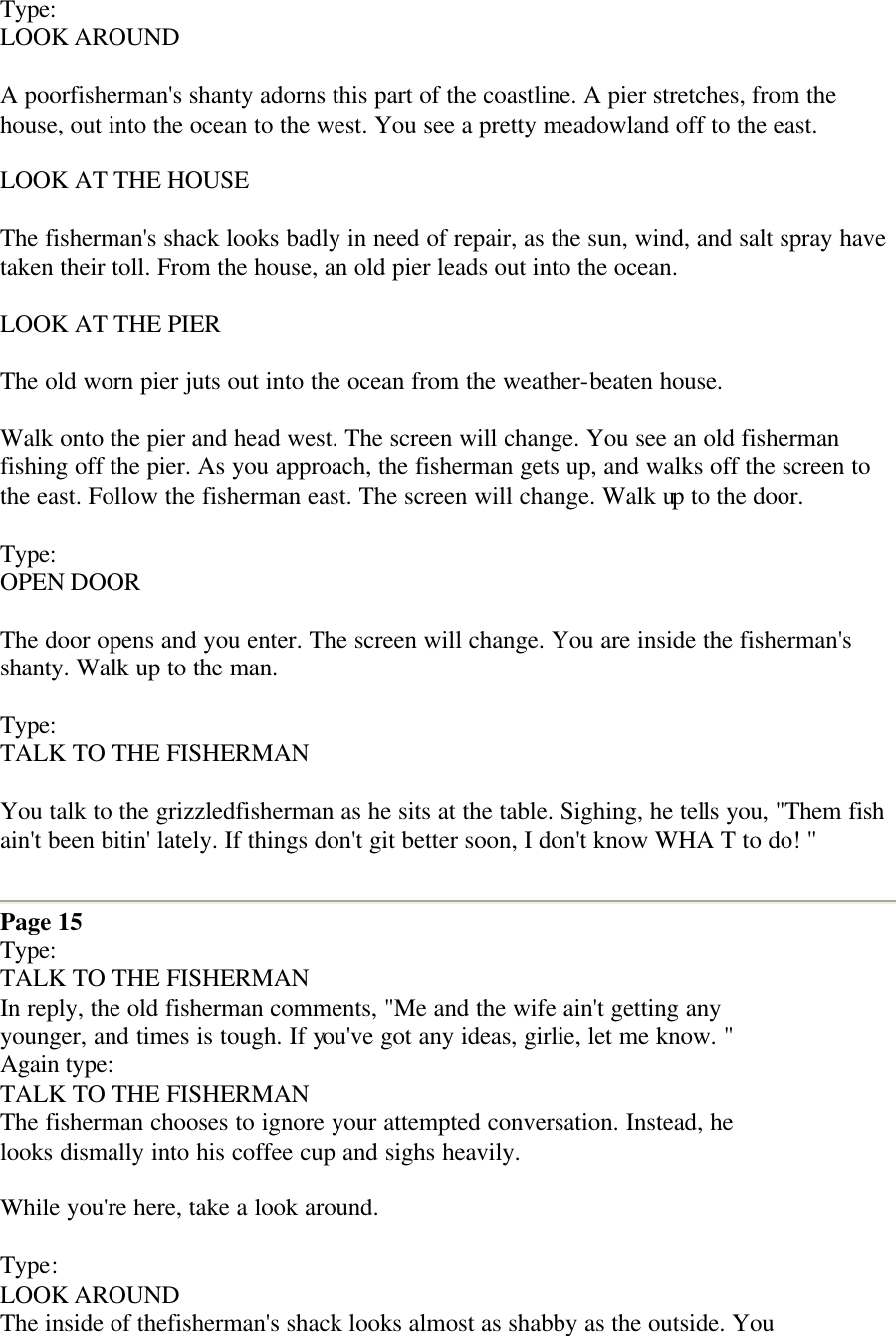 Page 7 of 8 - King's Quest 4 - Manual Kings Iv Guide