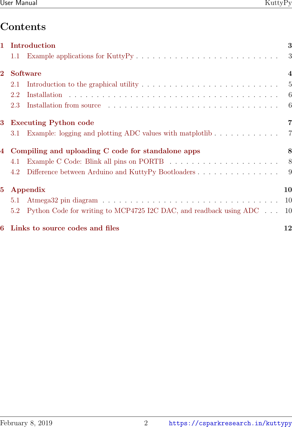 Page 2 of 12 - Kuttypy Manual