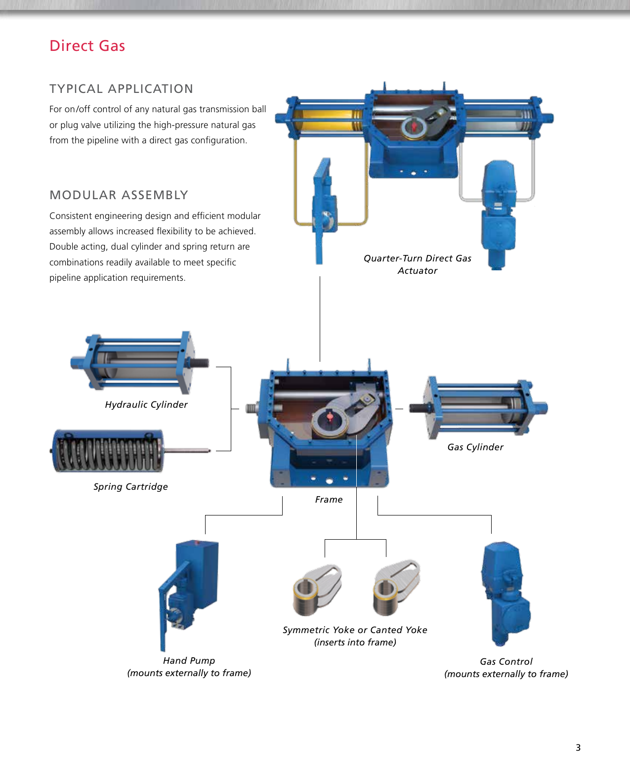 LEDEEN SY Series Gas Over Oil & Direct Actuators Brochure dg goo