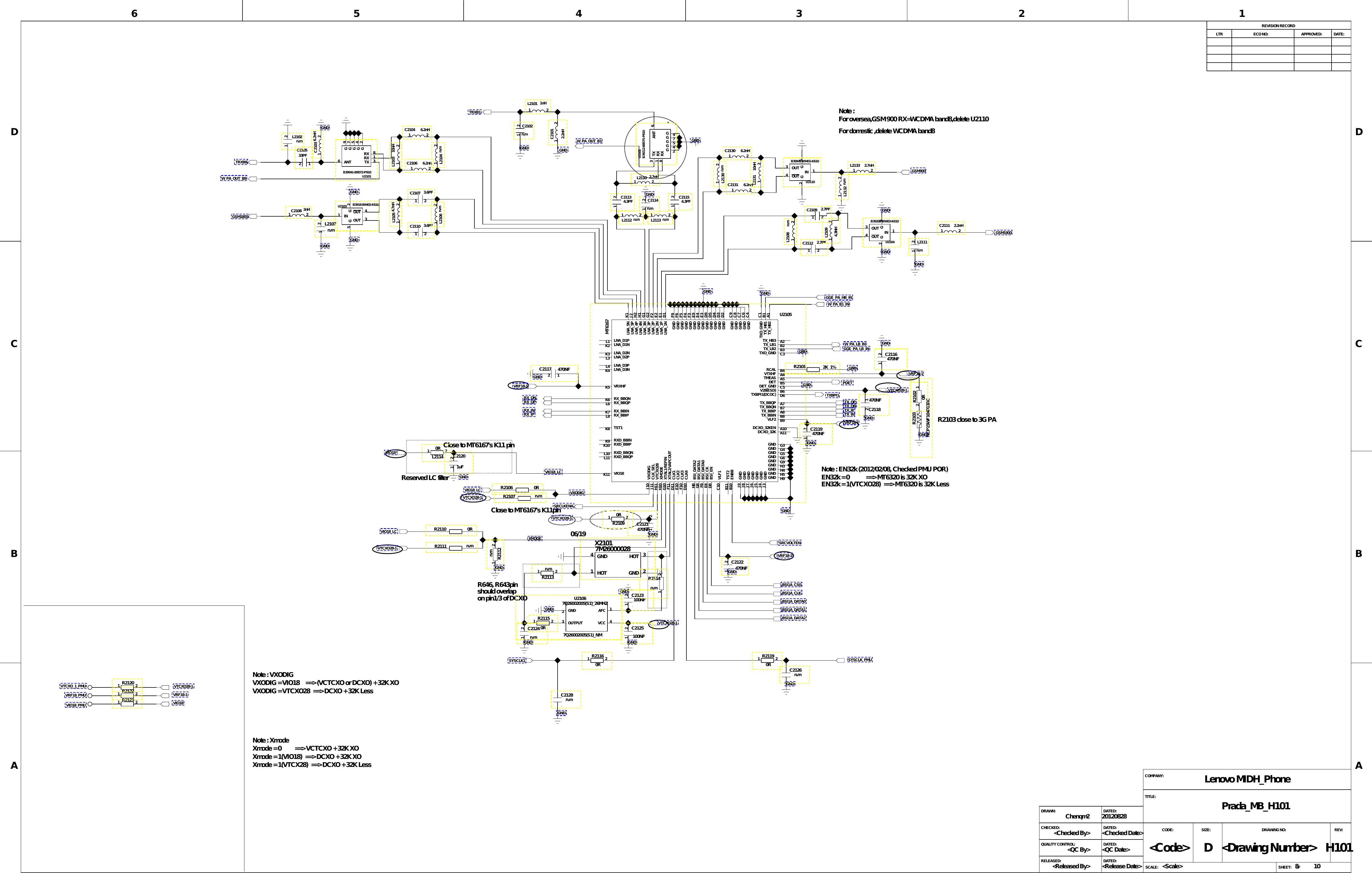 Page 8 of 11 - Lenovo Prada H304 - Schematics. Www.s-manuals.com. Schematics
