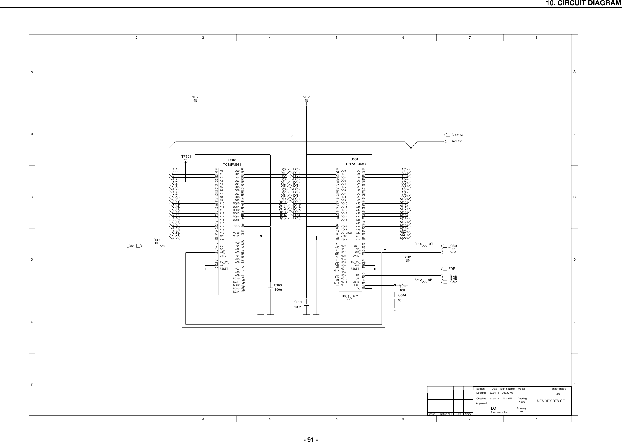 Page 3 of 9 - LG G7020 - Schematics. Www.s-manuals.com. Schematics
