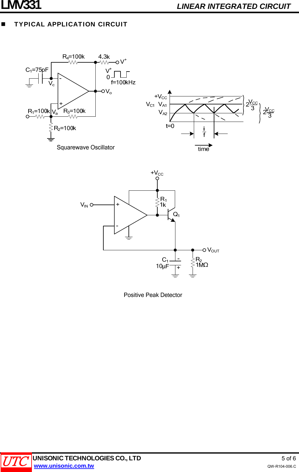 Page 5 of 7 - LMV331 - Datasheet. Www.s-manuals.com. 20150113 Utc