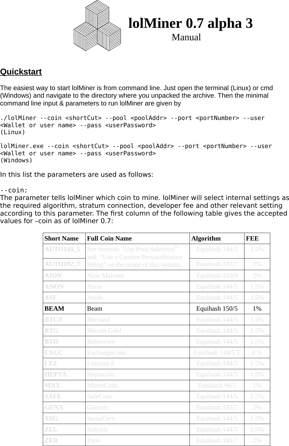 Page 1 of 9 - Lol Miner Manual