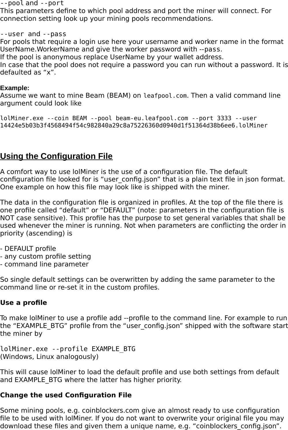 Page 2 of 9 - Lol Miner Manual