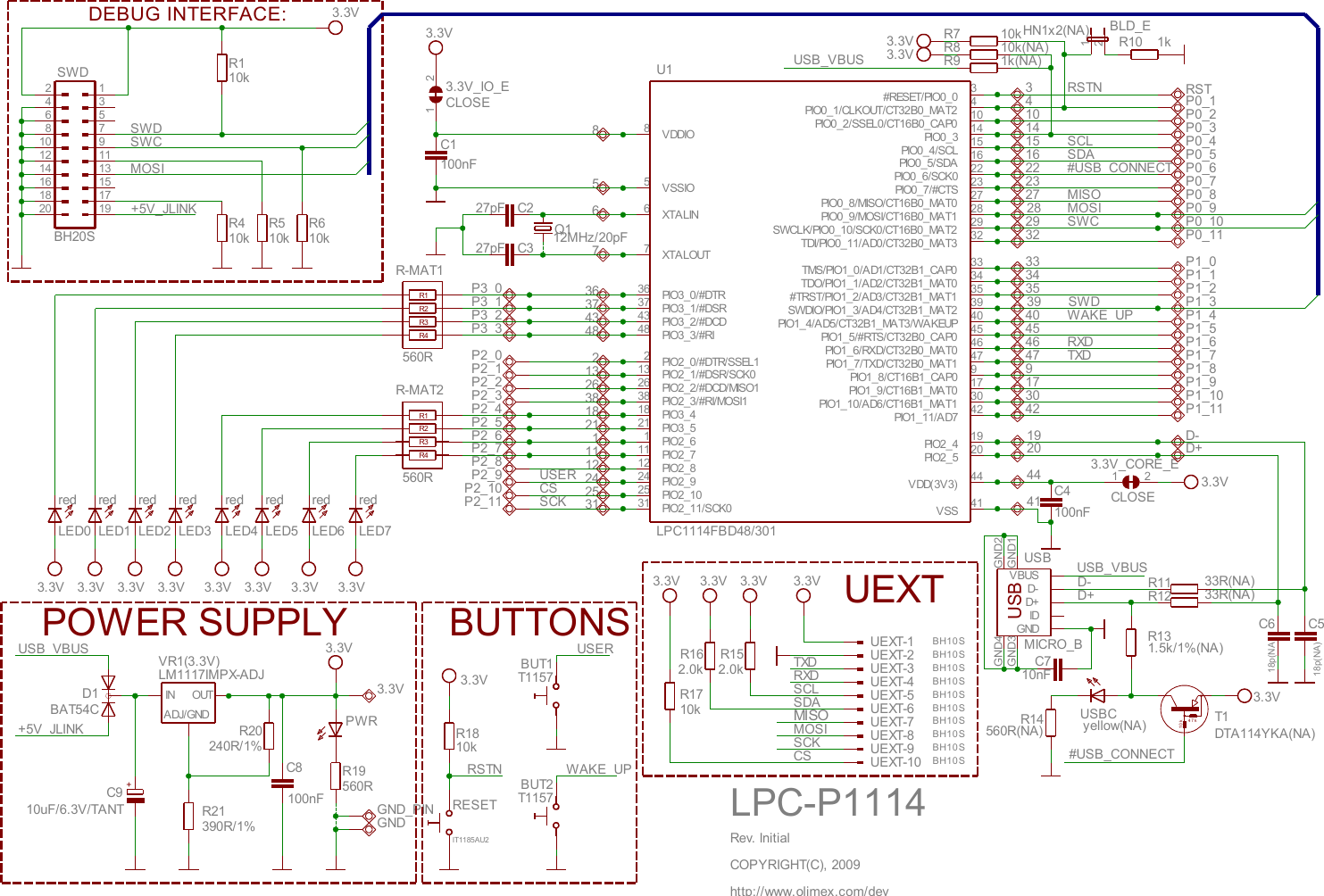 Page 1 of 1 - Lpc-p1114-schematic