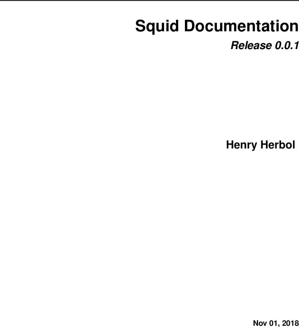 Squid Ation Manual