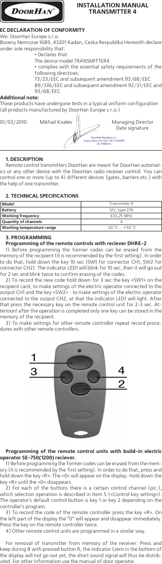 Page 2 of 2 - Manual-Transmitter 4 6x20cm