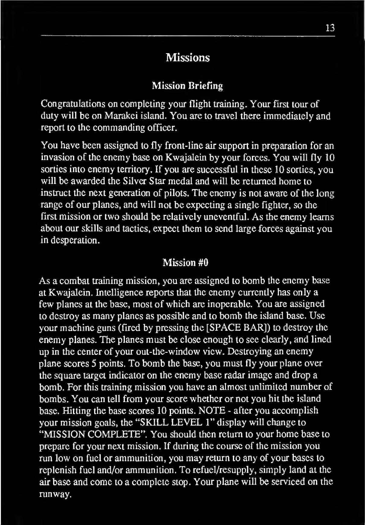 Page 10 of 10 - Flight Simulator With Torpedo Attack Manual (GB) Manual-flightsimulator Text