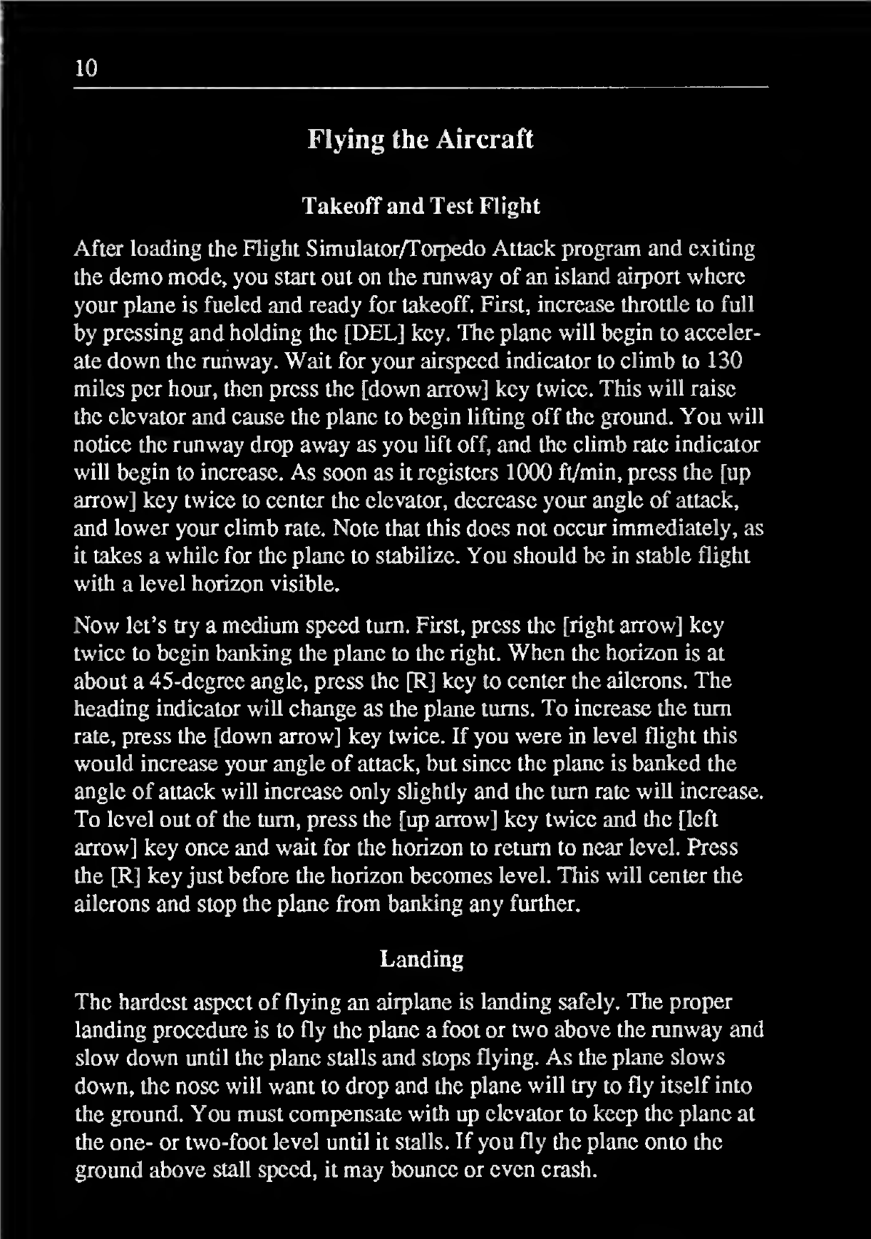 Page 7 of 10 - Flight Simulator With Torpedo Attack Manual (GB) Manual-flightsimulator Text