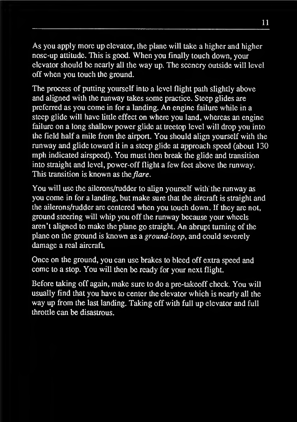 Page 8 of 10 - Flight Simulator With Torpedo Attack Manual (GB) Manual-flightsimulator Text