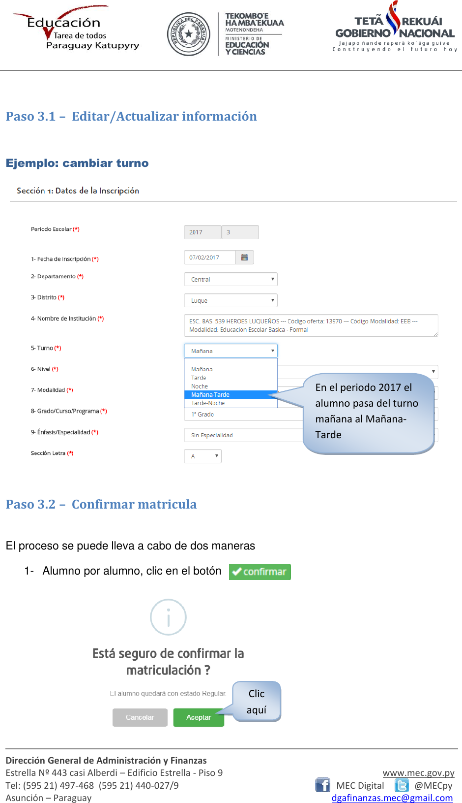 Page 4 of 6 - Manual Rue Confirmacion Matricula