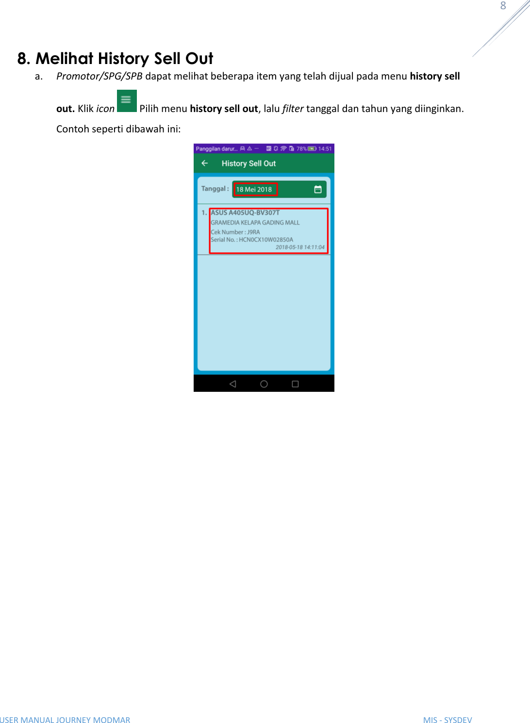 User Manual Journey Modmar System