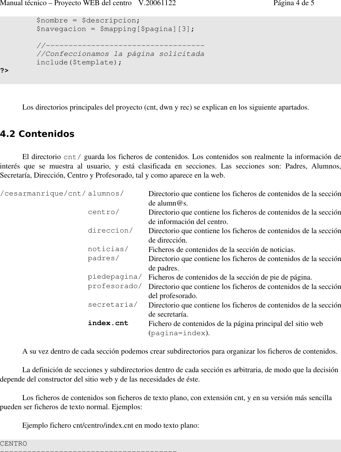 Page 4 of 5 - Manual Tecnico Web