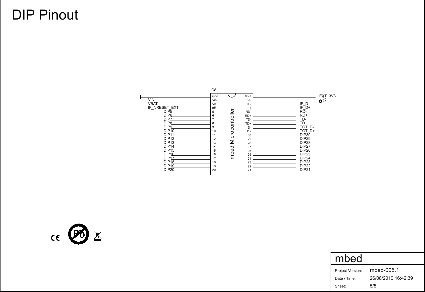 Page 5 of 5 - Mbed-005.1.sch Mbed-005 1-schematic