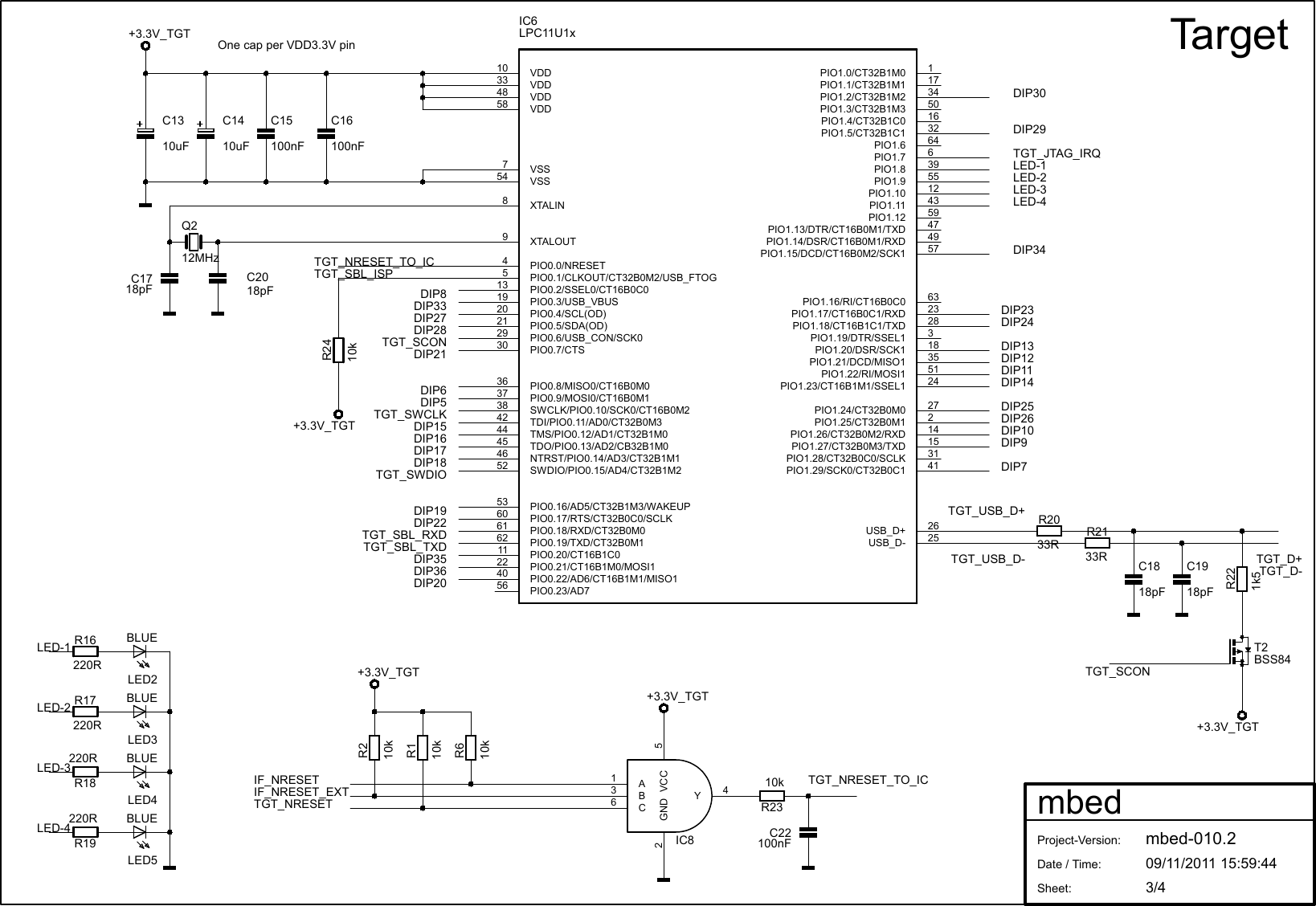 Page 3 of 4 - Mbed-010.2.sch Mbed-010 2-schematic