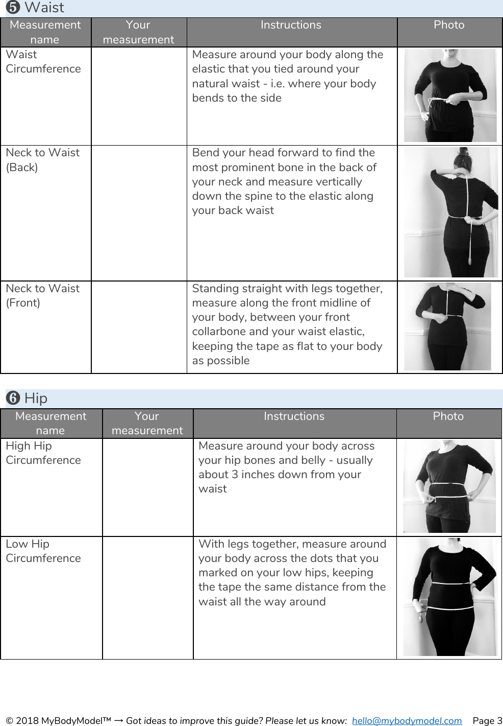 Page 3 of 4 - Measurement-instructions