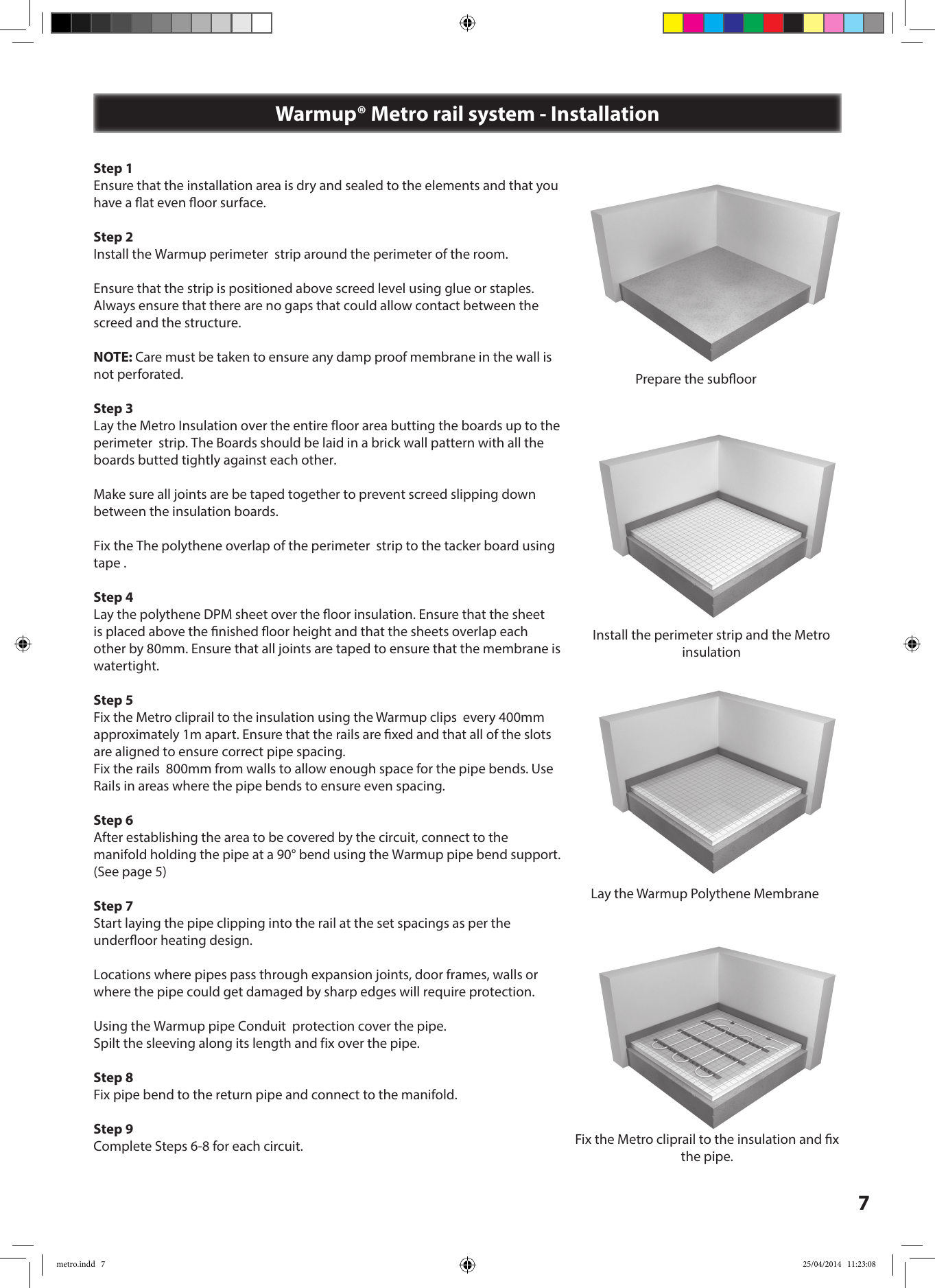 Page 7 of 12 - Metro Metro-rail-installation-manual