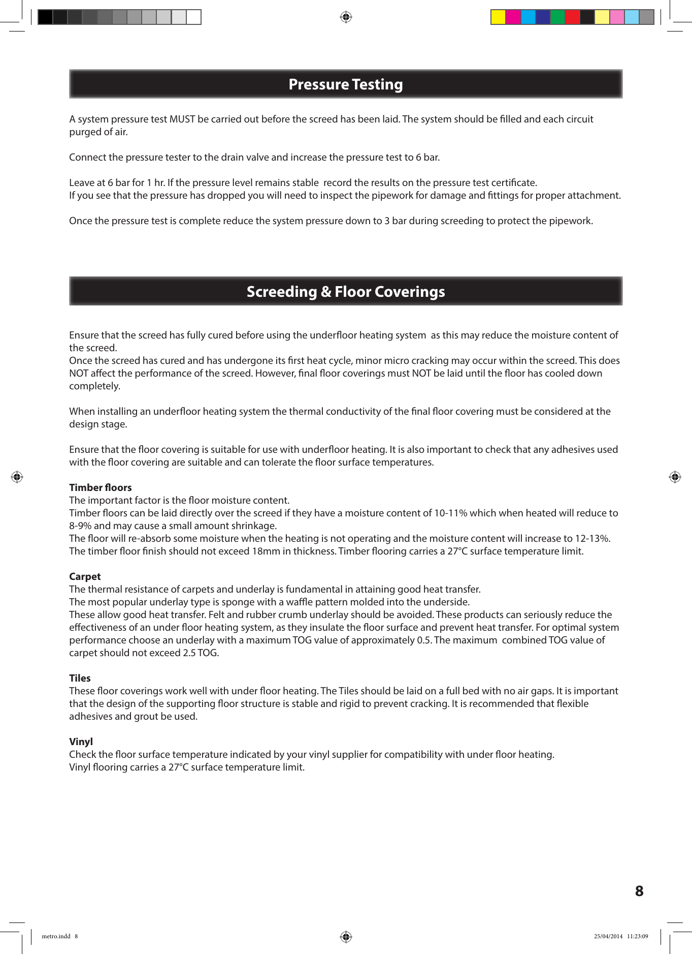 Page 8 of 12 - Metro Metro-rail-installation-manual