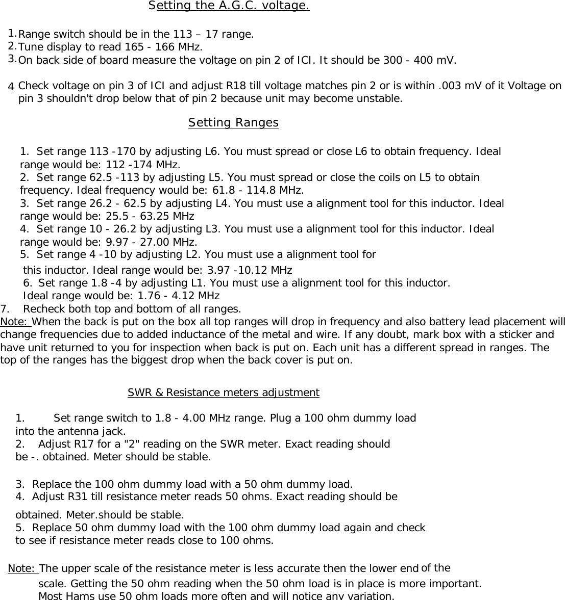 Page 2 of 9 - Mfj-259_calibration Mfj-259 Calibration