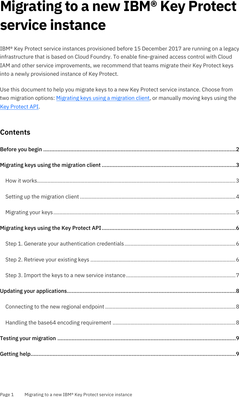 Page 1 of 9 - Migration-instructions