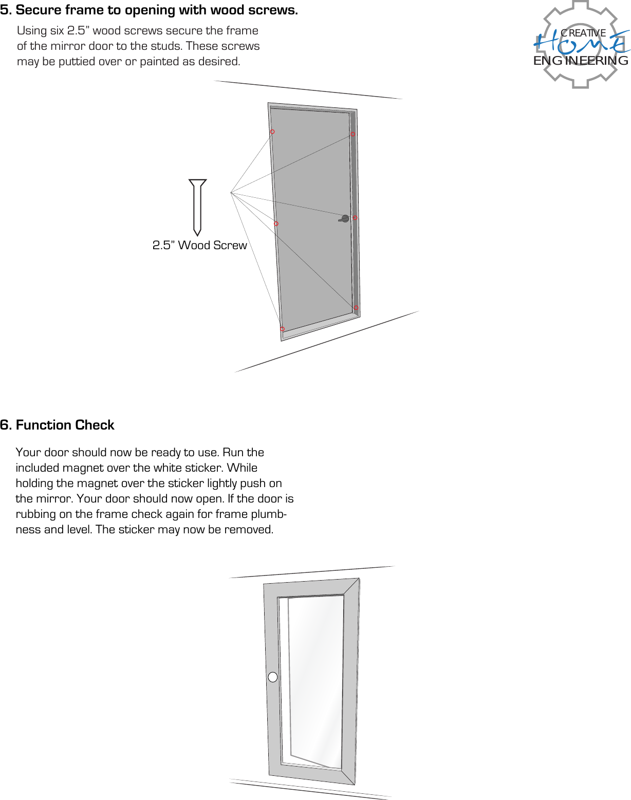 Page 4 of 5 - Mirror Inst 1 Mirror-secret-door-installation-instr