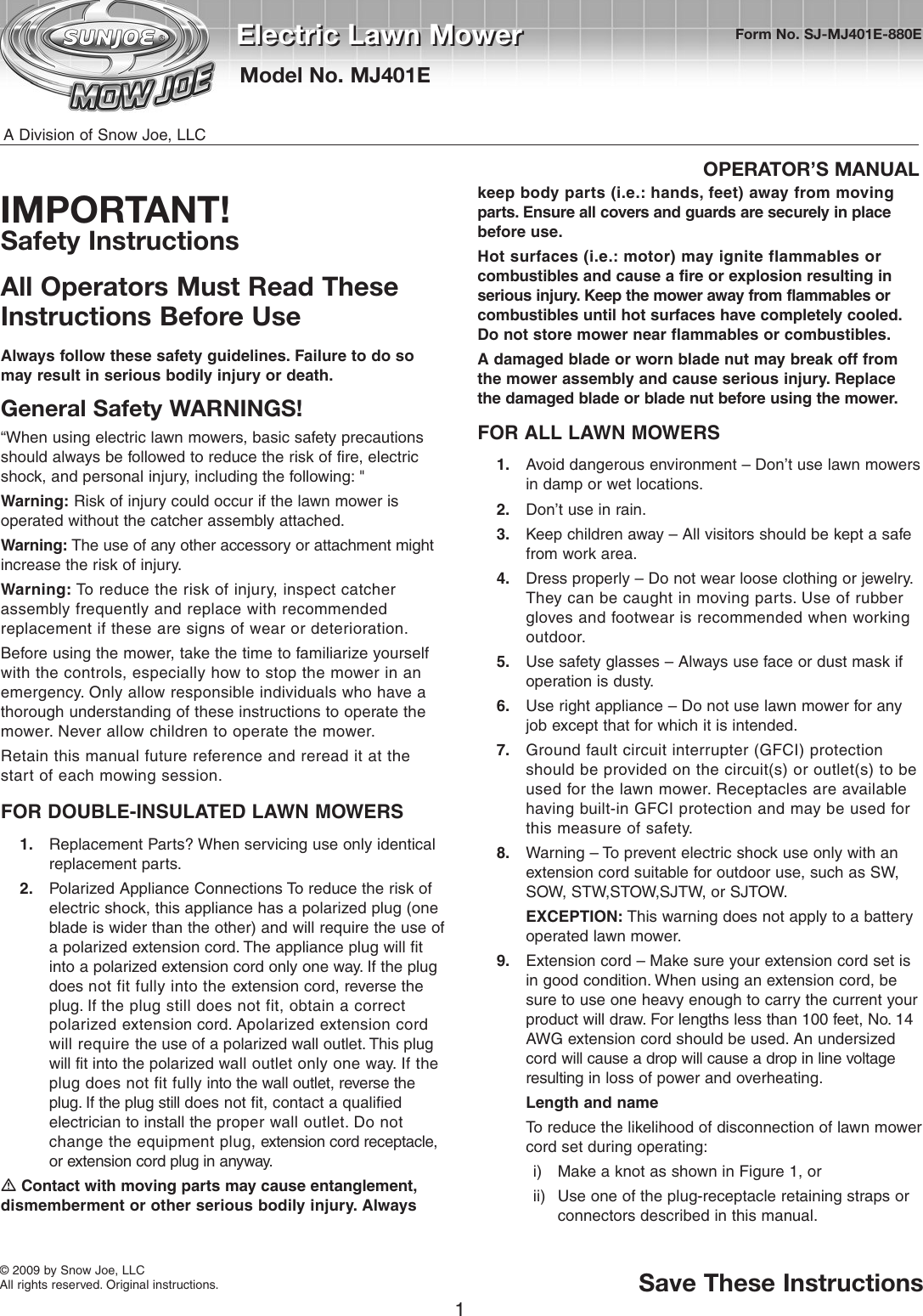 Page 1 of 12 - 1  !! Mowjoemanual 2