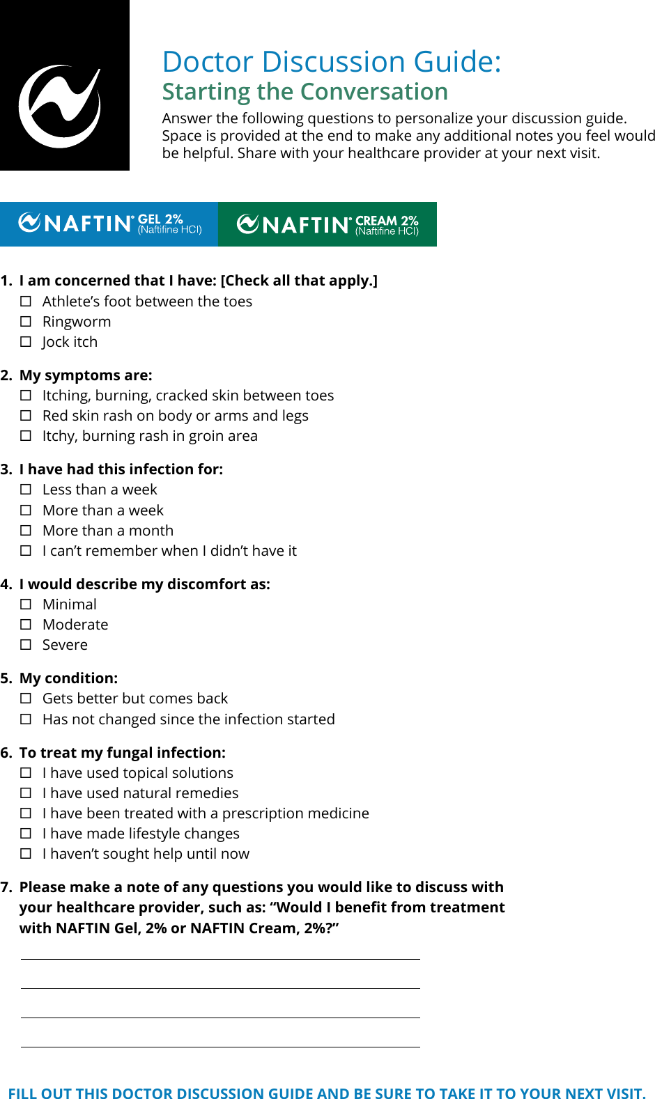 Page 1 of 2 - Naftin Discussion Guide