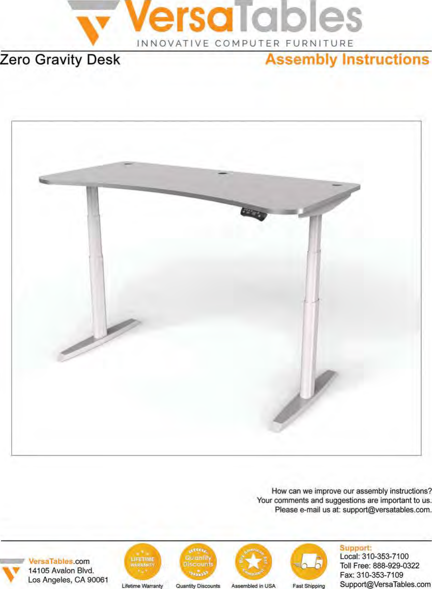 New Zero Gravity Instructions V2 3