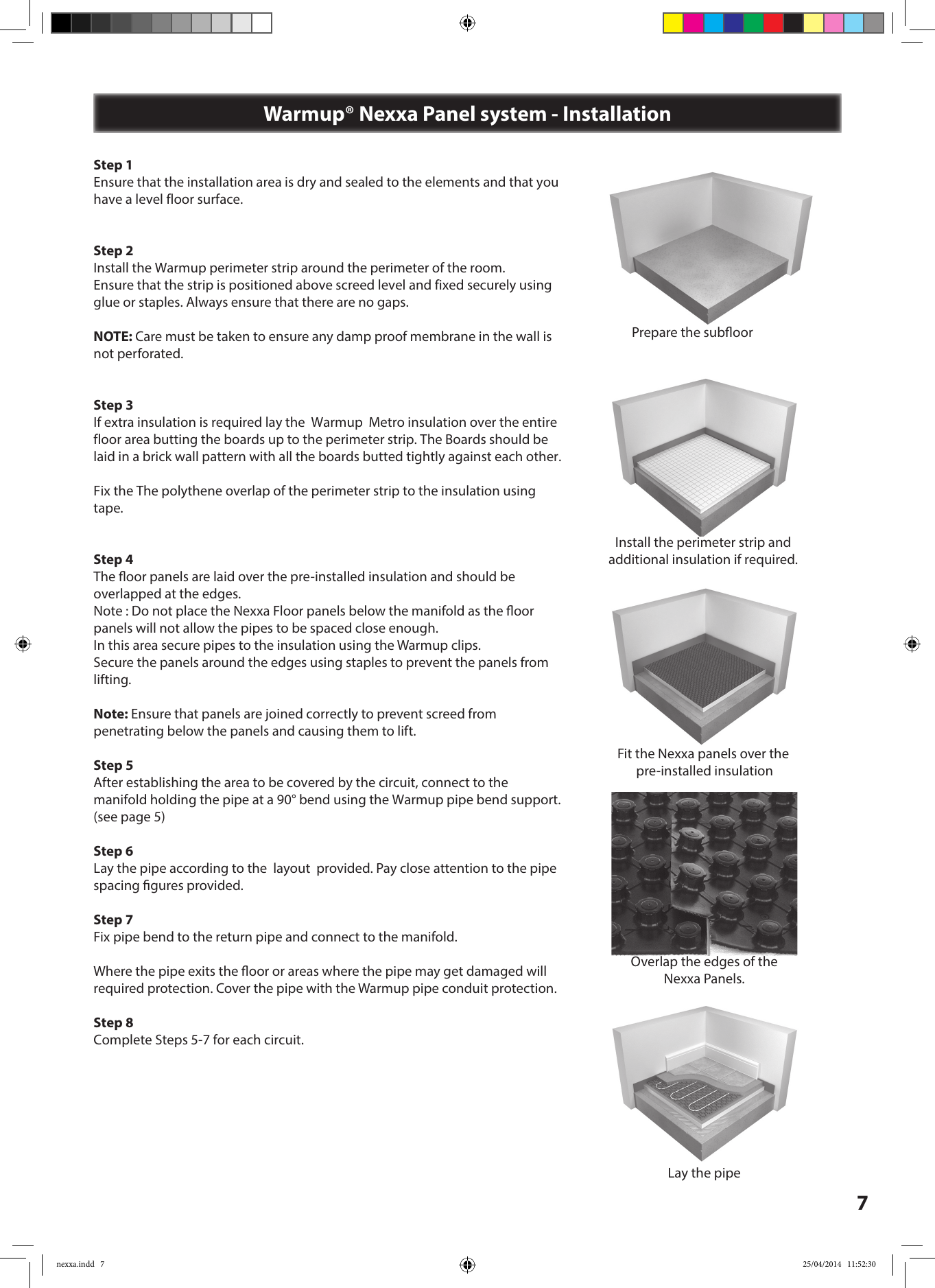 Page 7 of 12 - Nexxa Nexxa-installation-manual