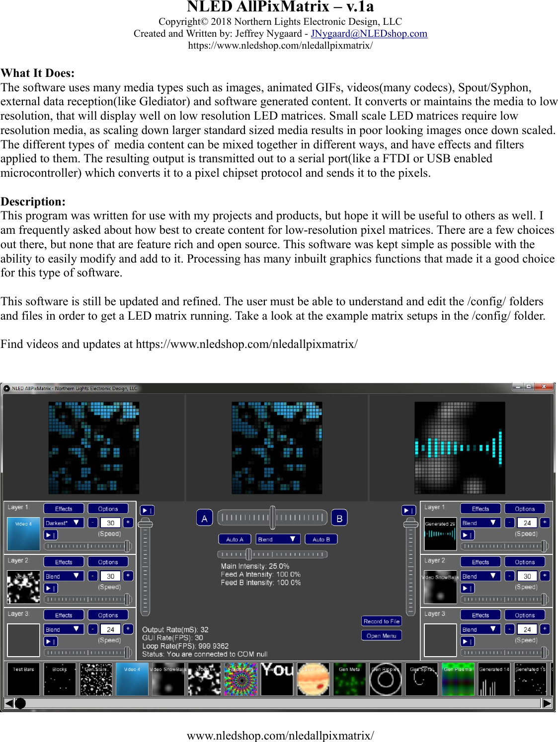Page 1 of 5 - Nled-allpixmatrix-manual