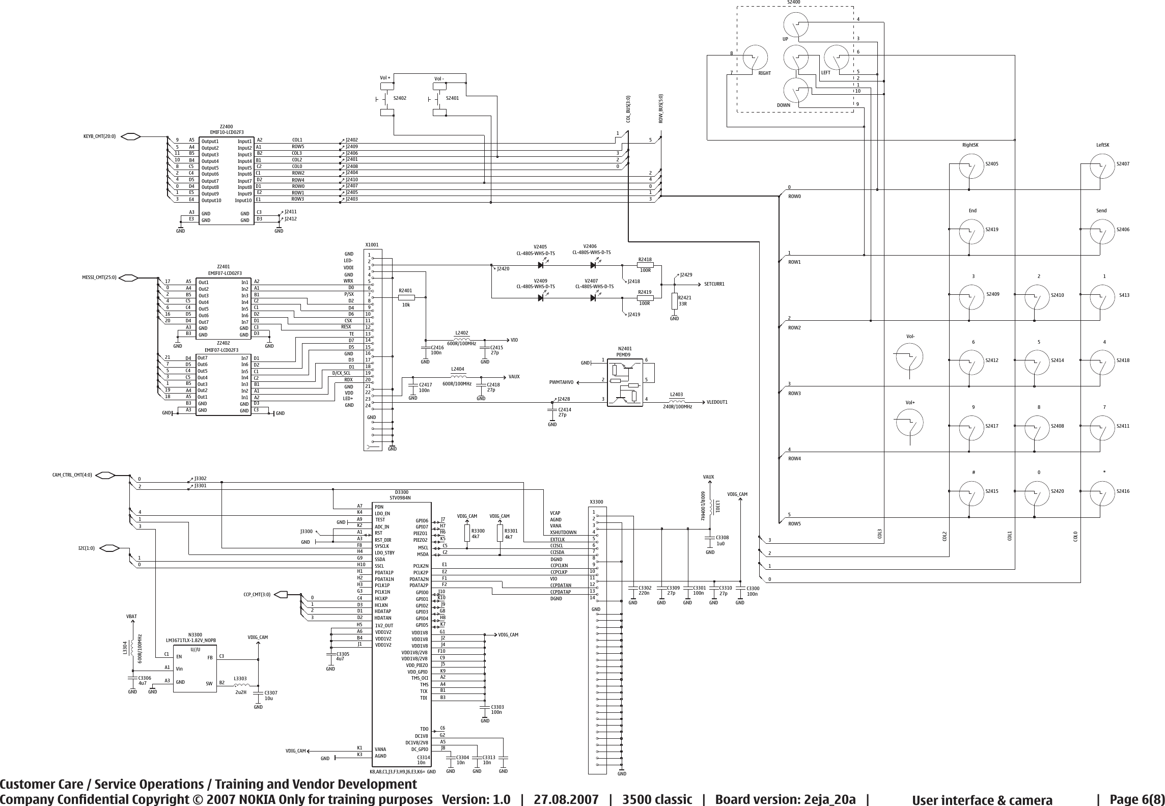Page 6 of 8 - Nokia 3500c Rm-272 Rm-273 Service Schematics V1