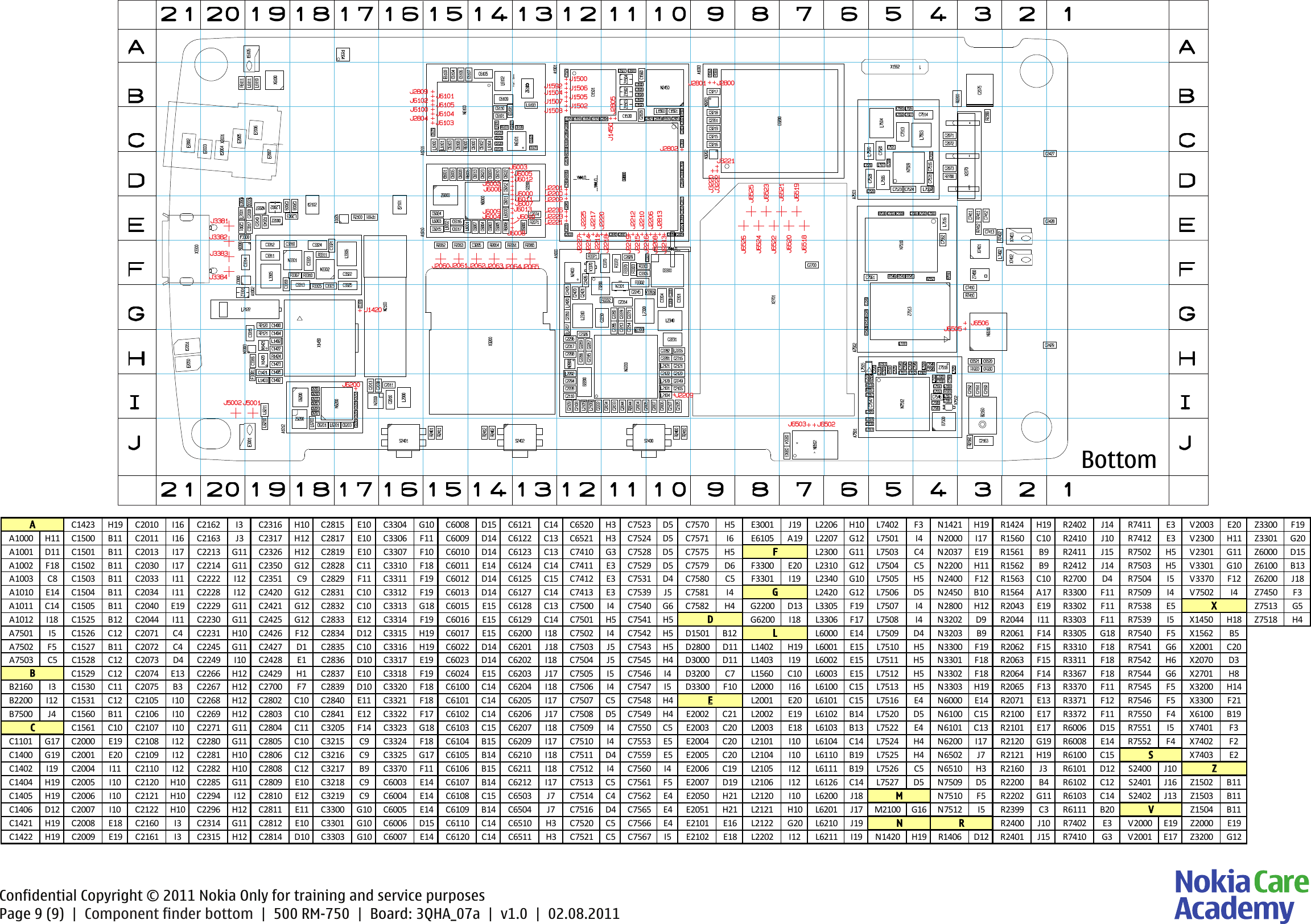 Page 9 of 9 - Nokia 500 RM-750 Service Schematics V1