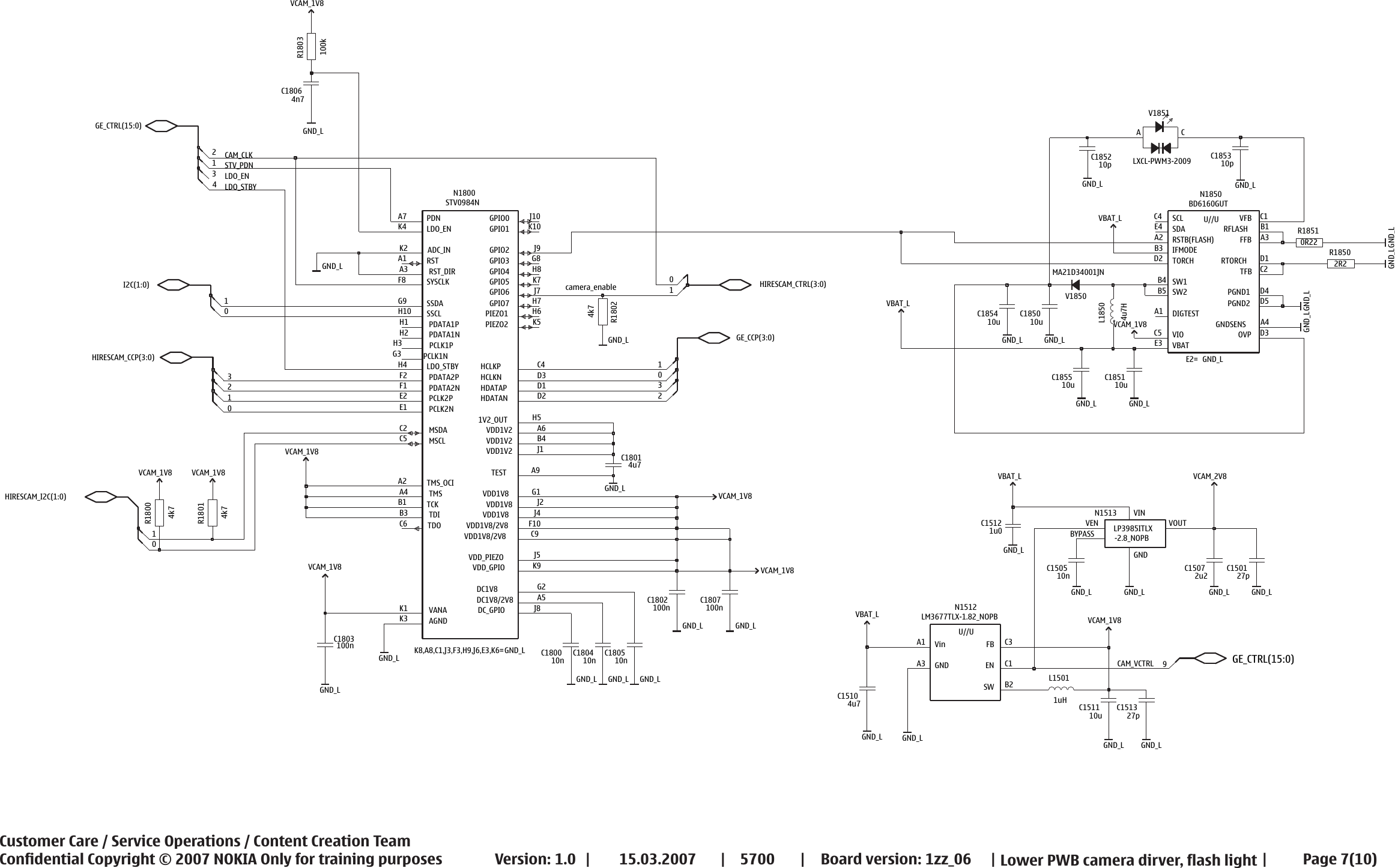 Page 7 of 10 - Nokia 5700 Rm-230 Service Schematics