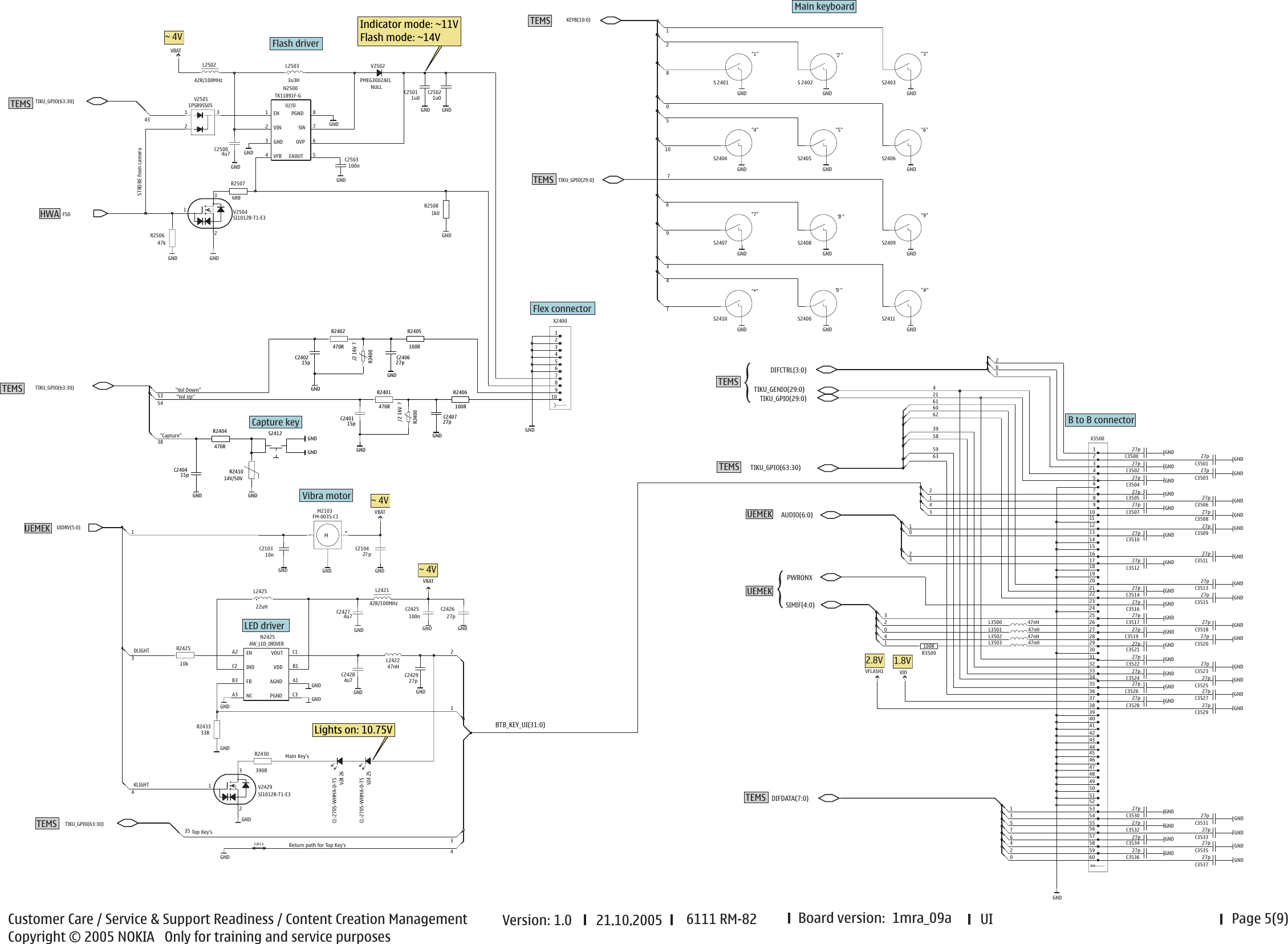 Page 5 of 9 - Munich_0.1 Nokia 6111 Rm-82 Service Schematics V1