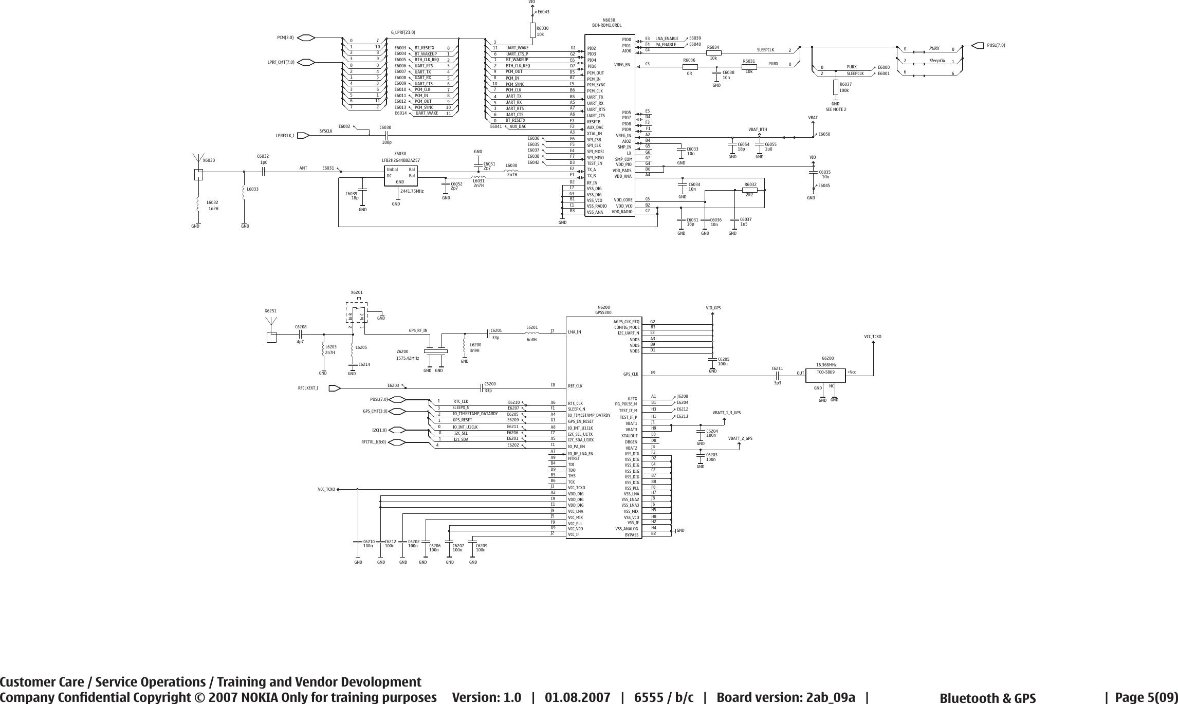 Page 5 of 9 - Nokia 6555 Rm-271, Rm-276, Rm-289 Service Schematics