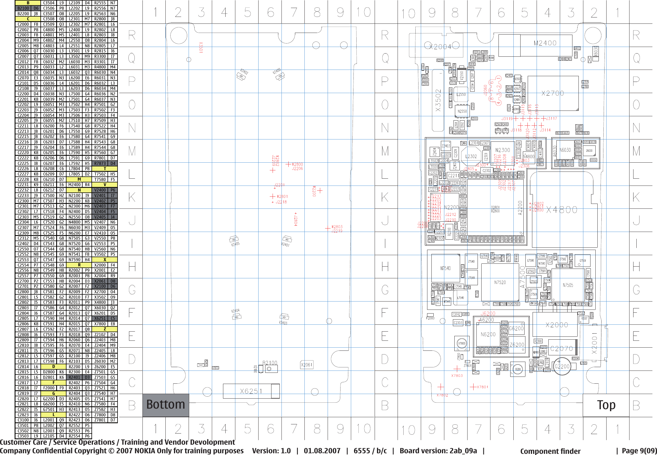 Page 9 of 9 - Nokia 6555 Rm-271, Rm-276, Rm-289 Service Schematics