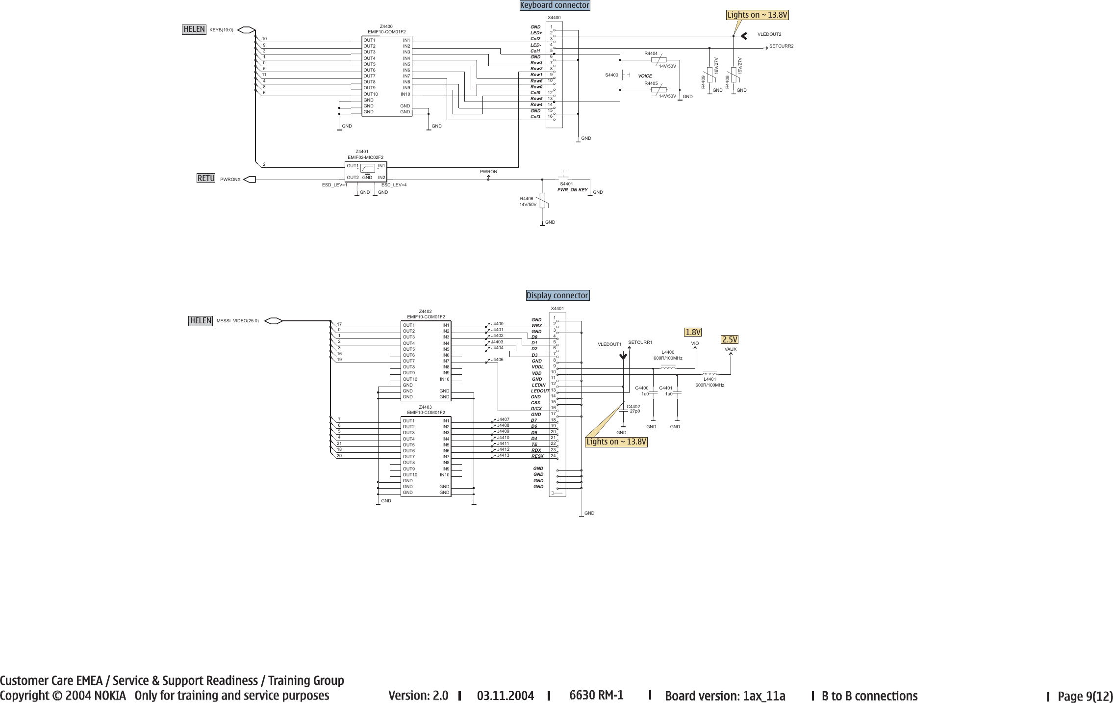 Page 9 of 12 - 6630_RM-1_schematics_2_0 Nokia 6630 Rm-1 Service Schematics