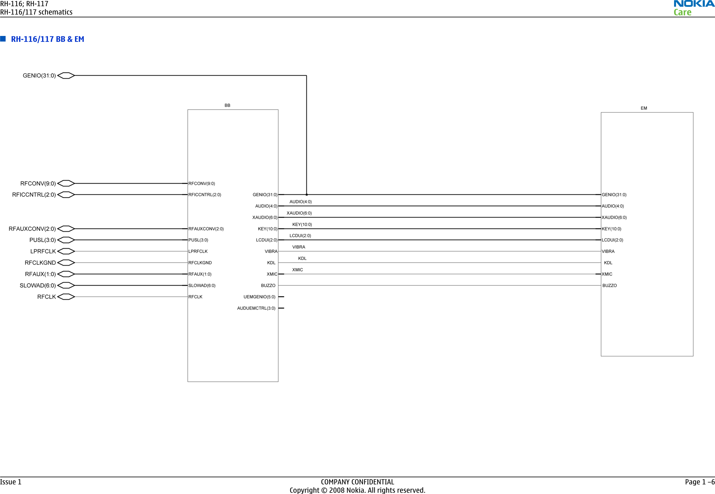 Page 9 of 11 - Nokia 7070 Rh-116, Rh-117 Schematics