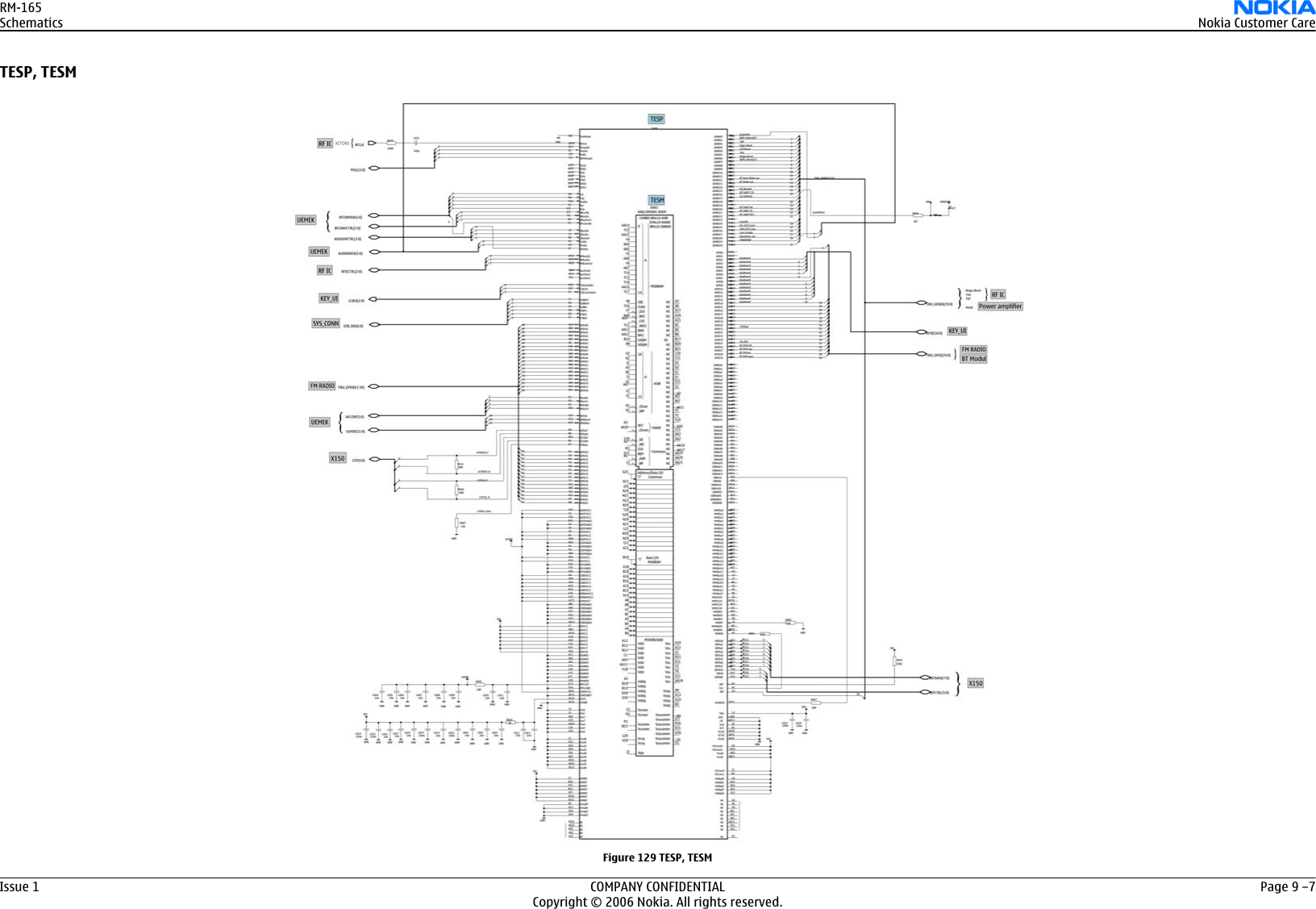 Page 4 of 8 - 8800 Nokia 8800se Rm-165 Schematics