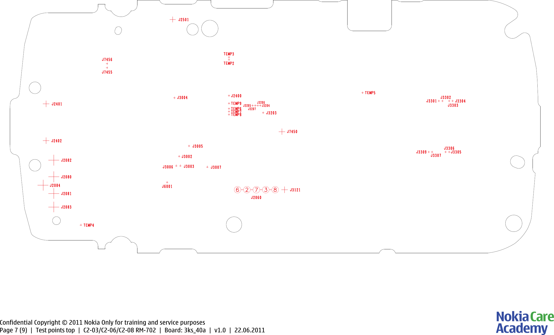 Page 7 of 10 - Nokia C2-03, C2-06, C2-08 RM-702 - Service Schematics. Www.s-manuals.com. Schematics V1.0