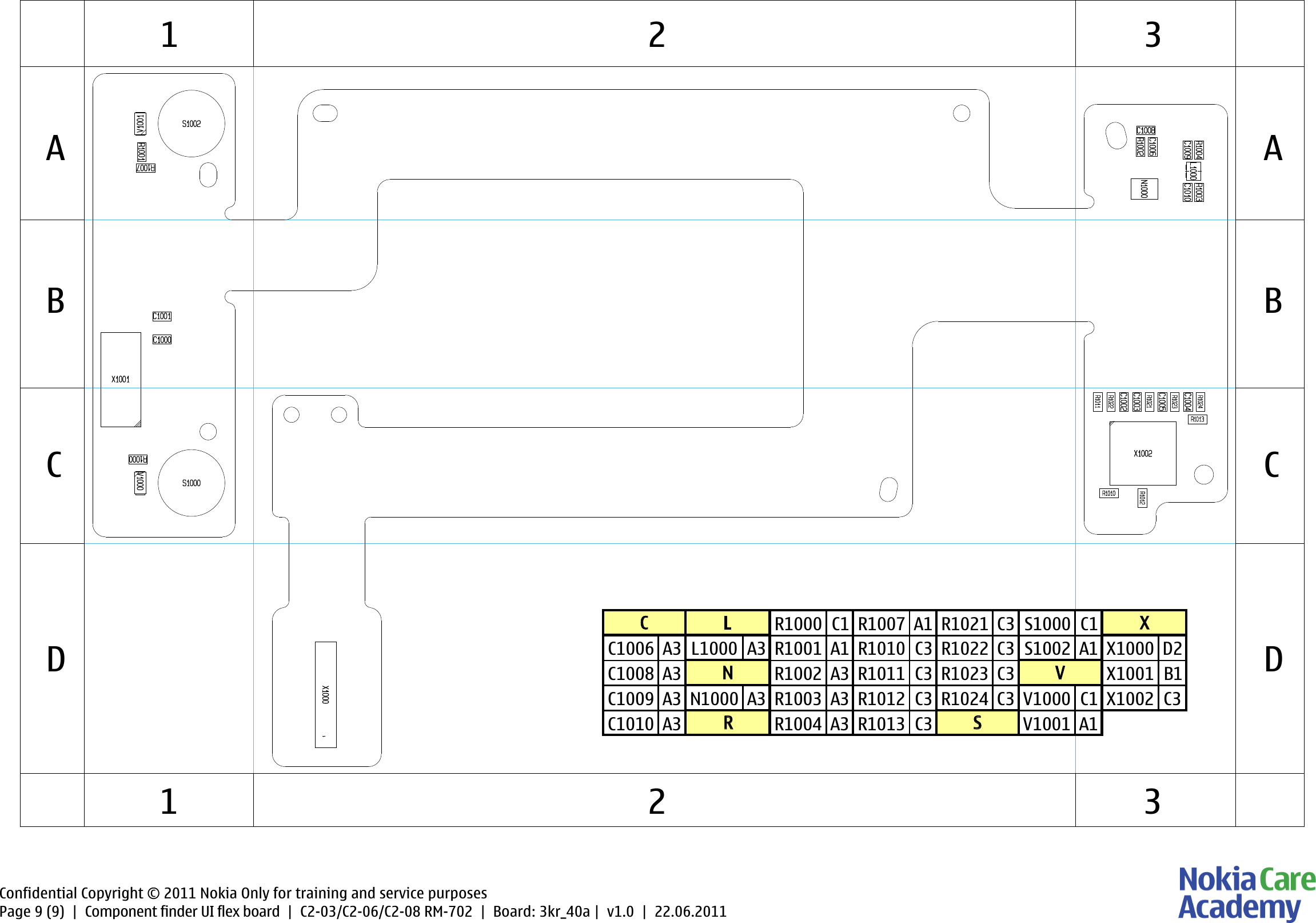 Page 9 of 10 - Nokia C2-03, C2-06, C2-08 RM-702 - Service Schematics. Www.s-manuals.com. Schematics V1.0