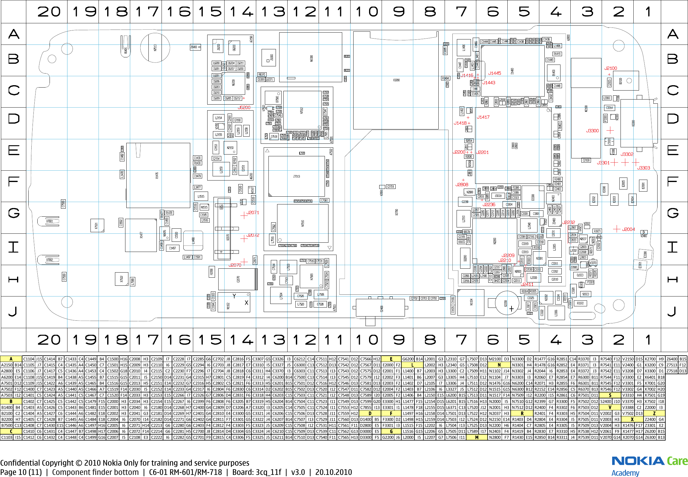 Page 10 of 11 - Nokia C6-01 RM-601 RM-718 Service Schematics V3