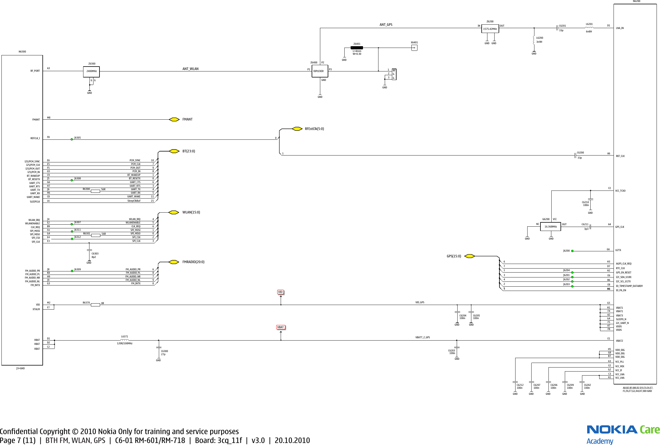 Page 7 of 11 - Nokia C6-01 RM-601 RM-718 Service Schematics V3