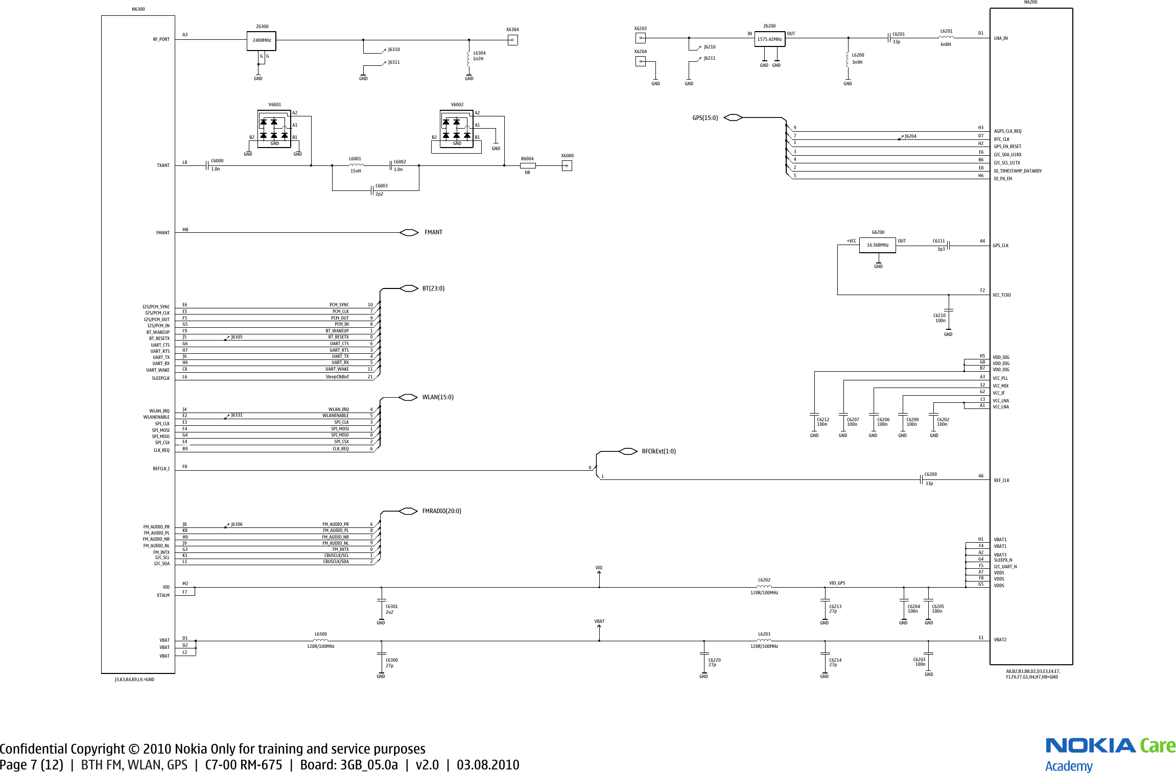 Page 7 of 12 - Nokia C7-00 RM-675 Service Schematics V2