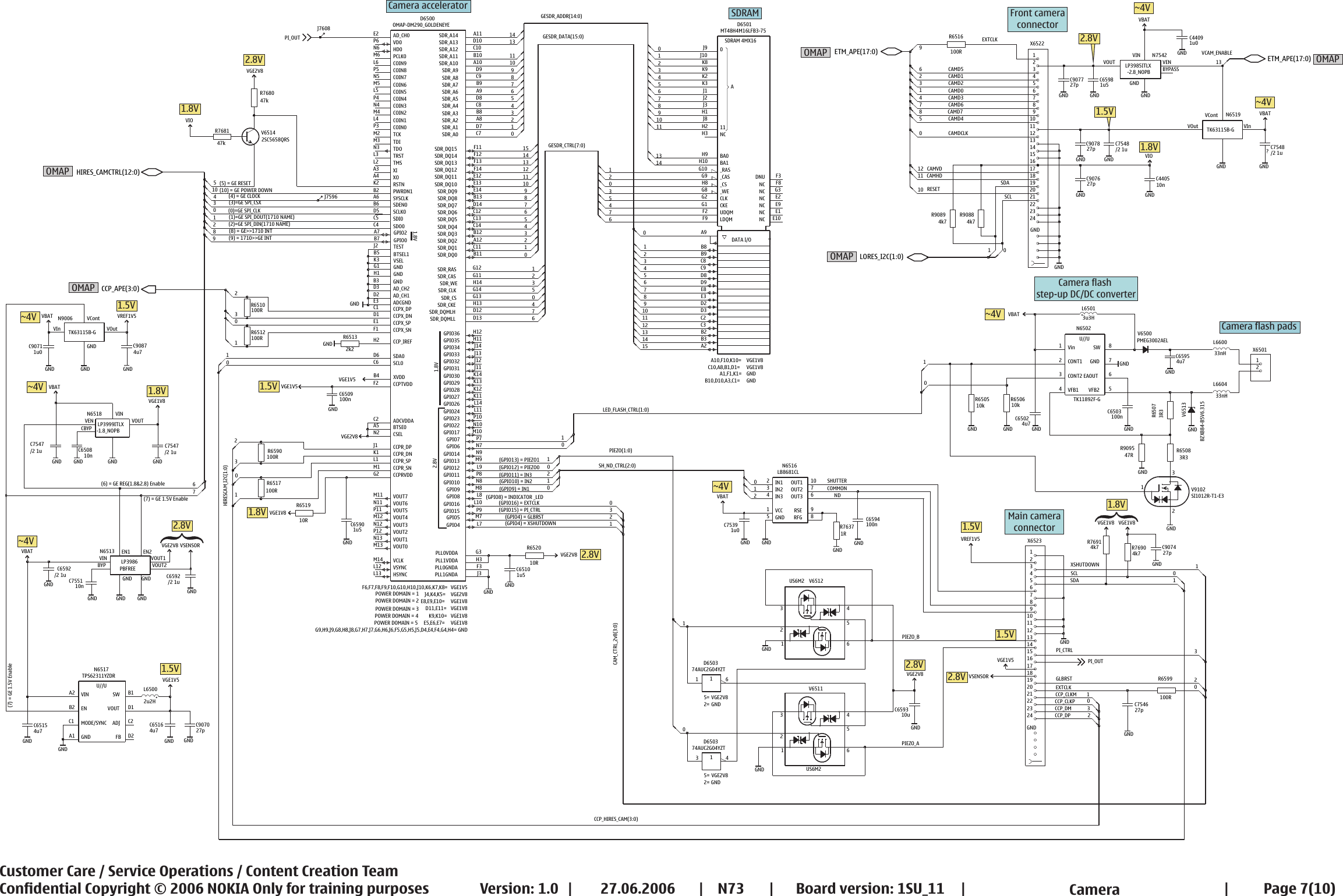 Page 7 of 10 - Nokia N73-1 Rm-133 N73-5 Rm-132 Service Schematics V1