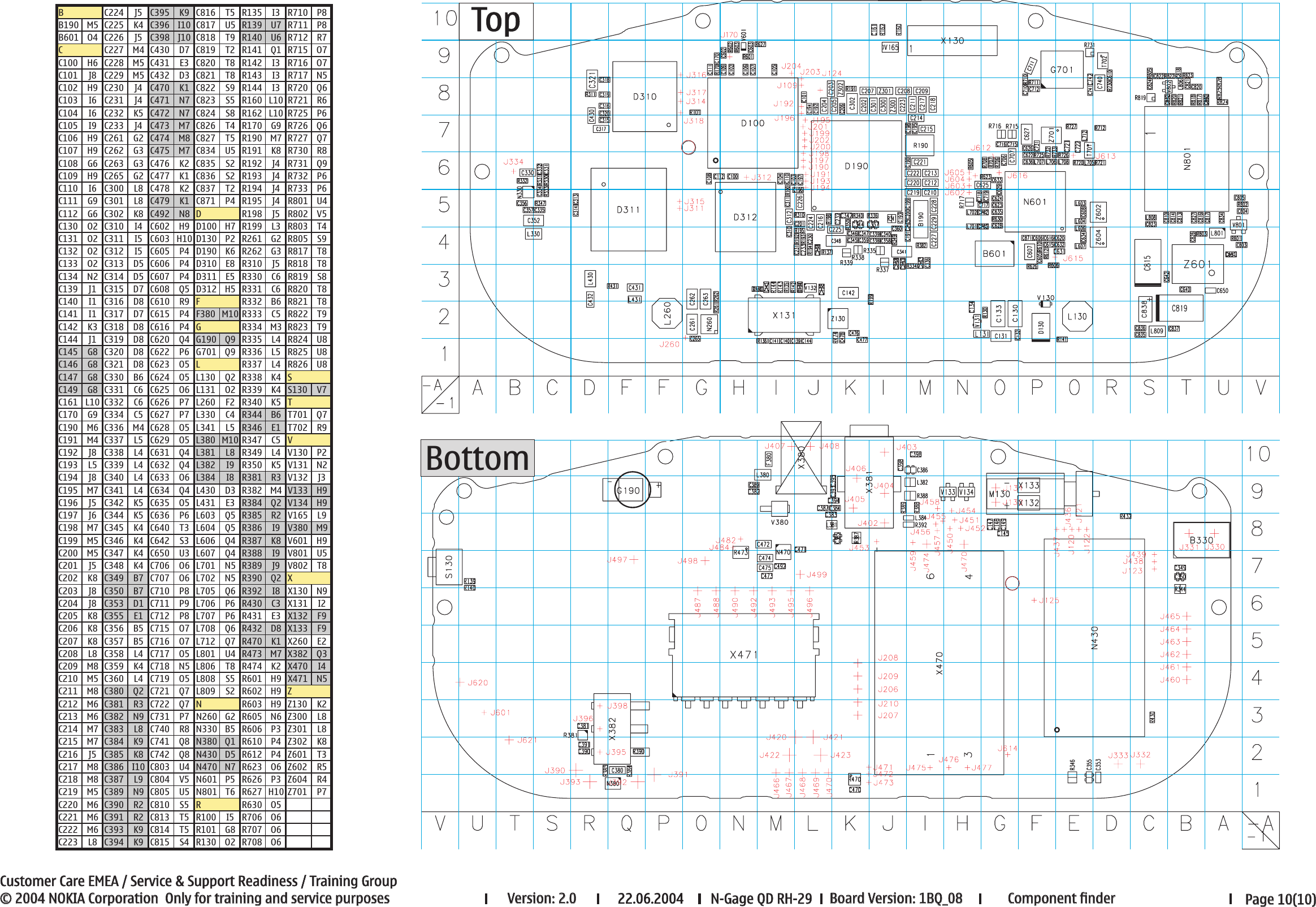 Page 10 of 10 - Ngageqd_schematics_V2_0 Nokia N-gage Rh-29 Service Schematics