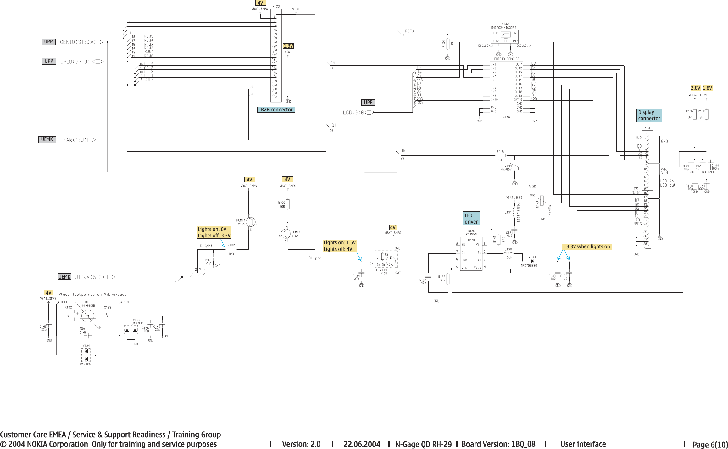 Page 6 of 10 - Ngageqd_schematics_V2_0 Nokia N-gage Rh-29 Service Schematics